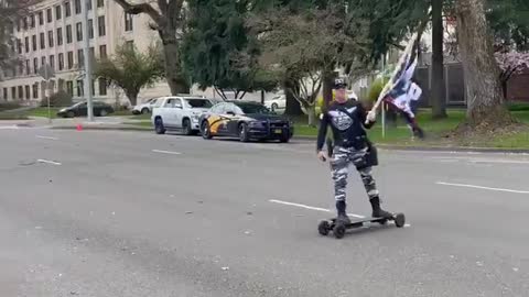 MAGA Skateboarder