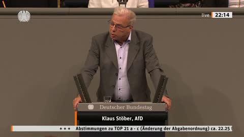 Klaus Stöber Rede vom 23.06.2022 - Änderung Abgabenordnung, Zinsregeln im Steuerrecht