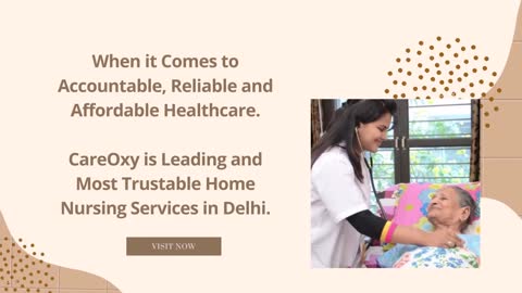 Best Home Nursing Services in Delhi