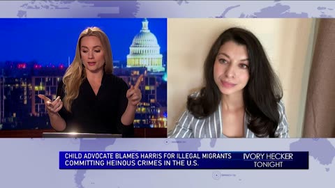 Ivory Hecker Tonight - Harris To Blame For Illegal Migrants Committing Crimes - W/ April Aguirre