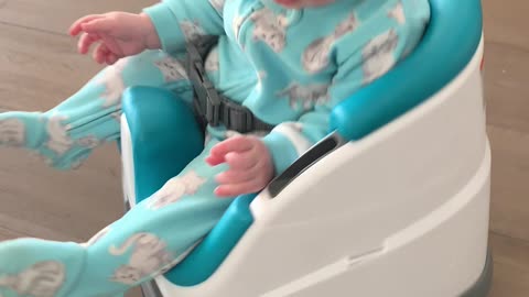 Baby on Roomba