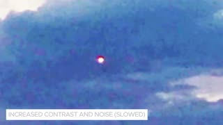 UFO Moves over Manasota Beach