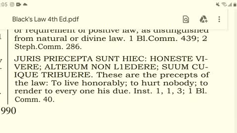 The precepts of the law