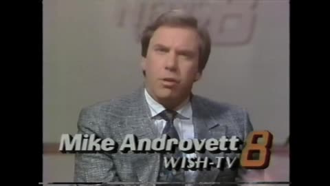 September 18, 1989 - Sixth Edition of WISH-TV's New 5:30 PM Newscast (Joined in Progress)