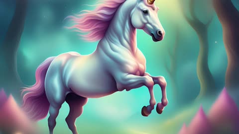 The AI prompt is: Unicorn (4 pics)