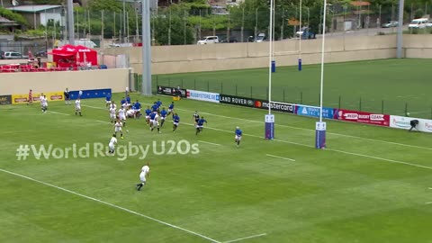 Highlights! England v Samoa, match day 1 of the World Rugby U20s