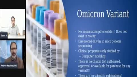 Omicron - A Virus Which Does Not Exist!