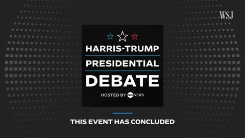 FULL DEBATE: HARRIS VS. TRUMP IN 2024 PRESIDENTIAL DEBATE