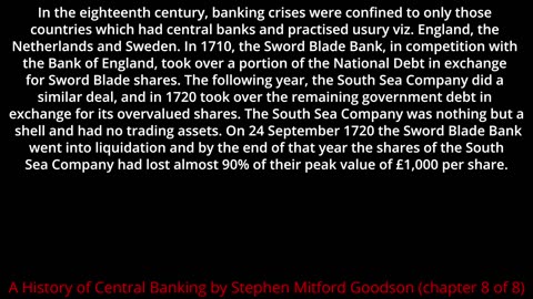 THE BANKING CRISIS