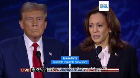 NOTIZIE DAL MONDO il dibattito televisivo verso le elezioni presidenziali USA di novembre 2024,cosa hanno detto i candidati alla presidenza americana Kamala Harris del partito democratico e Donald Trump del partito repubblicano