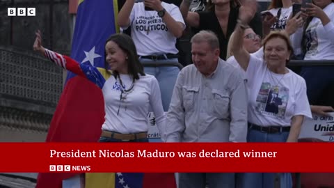 Venezuela opposition leader granted political asylum in Spain | BBC News