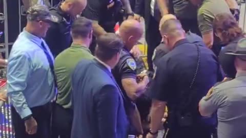 A VIOLENT LEFTIST JUST TRIED TO BREACH SECURITY AT TRUMP'S PA RALLY