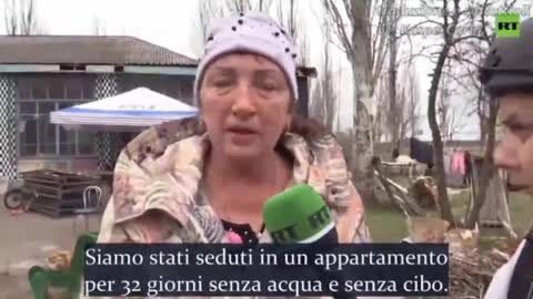 UCRAINA - TESTIMONIANZE DA GENTE COMUNE A MARIOPUL