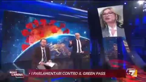 Sileri asfaltato da una formidabile Francesca Donato europarlamentare