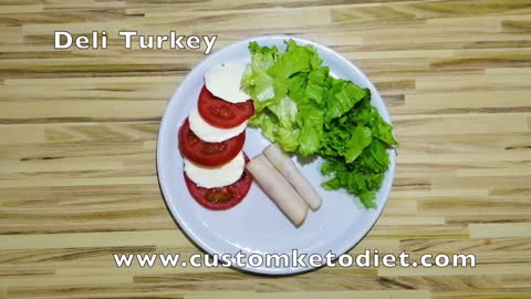 Diet recipe Caprese Salad Platter