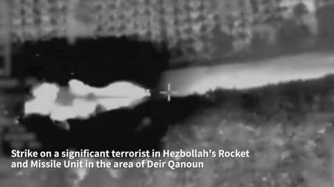 "Hezbollah Missile Unit Leader Eliminated by Israeli Strike in South Lebanon"