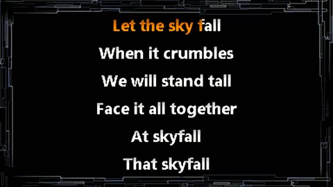 Adele • SkyFall (CC) [Karaoke Instrumental Lyrics]