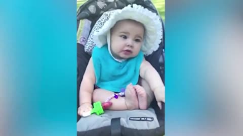 TRY NOT TO 😂. FUNNY BABY COMPILATION