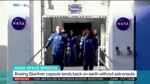 Boeing Starliner capsule lands back on earth without astronauts