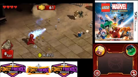 Lego Marvel Super Heroes Universe in Peril 3DS Episode 1