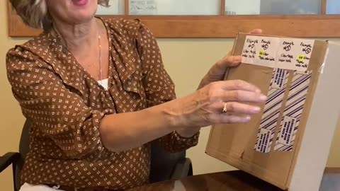 Testing Tamper-proof tape used on boxes of ballots