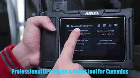 ANCEL HD3300 HD Truck Scanner Diagnostic Tool with DPF Regen,