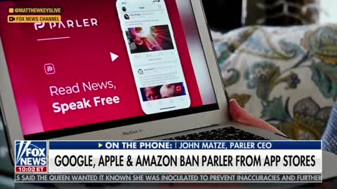 Amazon Terminating Parler Server Service, Apple and Google Ban Parler App