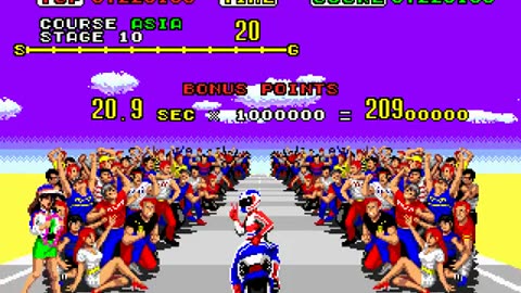 Mega Drive Longplay - Super Hang-On