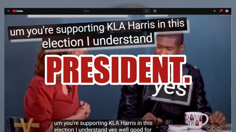 Fact Check: Video Does NOT Show Singer Usher Refusing To Support Kamala Harris