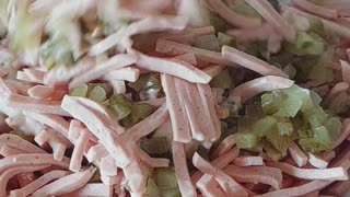 Omas Fleischsalat | Easy Delicious Salat Recipe #recipe #food #homemade #cooking #food