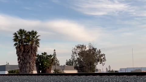 Surfliner departing San Juan Capistrano