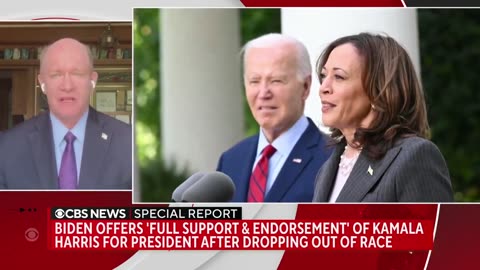 Senator Chris Coons Endorses VP Harris, Expects Her To Secure Nomination