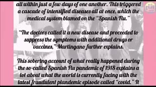 The TRUTH about the Spanish Flu and other "Viruses" that you CAN'T CATCH!