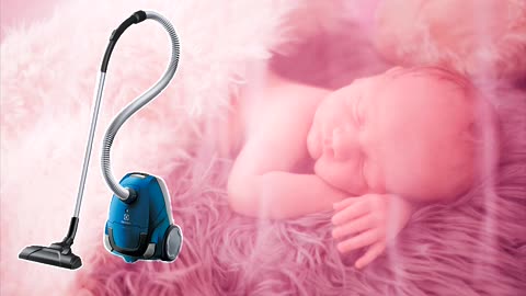 ★ 5 HOURS ★ Vacuum Cleaner Sound ★ White Noise Sound for Babies to Go to Sleep