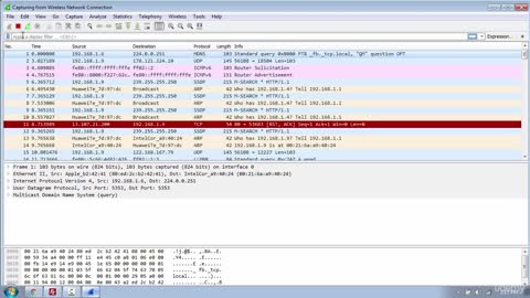 How to Hack WiFi Networks part 9 - How to use Wireshark