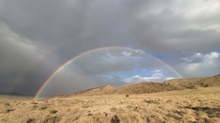 Fantastic full double rainbow 🌈