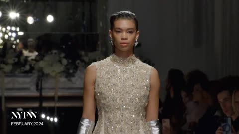 Bibhu Mohapatra February 2024 Runway at NYFW