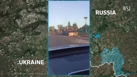 Mapping Ukraine’s ‘Completely Unprecedented’ Invasion of Russia | WSJ