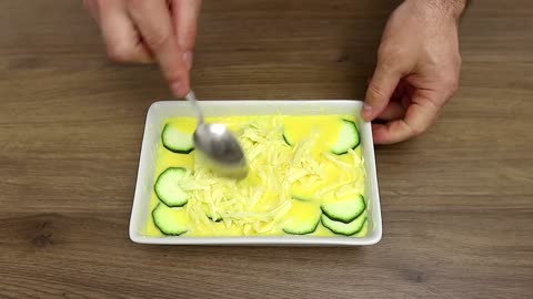 Delicious zucchini casserole