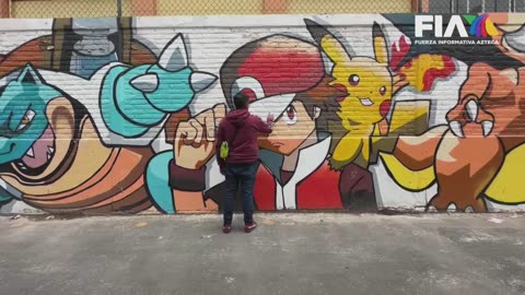 UN VERDADERO ARTISTA | Conoce al Marco, un joven que hace espectaculares graffitis