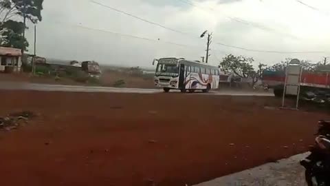 No one is driving this bus - it's being pushed by Cyclone Amphan