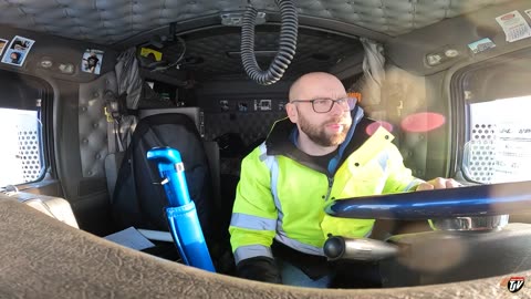 WINTER WORK | My Trucking Life | Vlog #2983