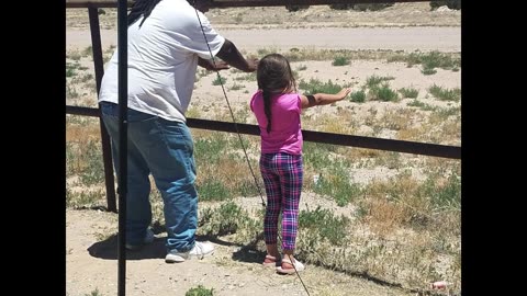 Bear Taught Young Girl How to clear and heal.