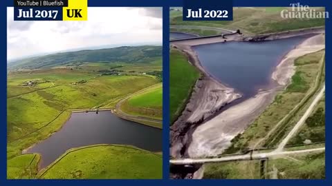 Drone footage reveals impact of climate crisis on Europe's rivers (1)