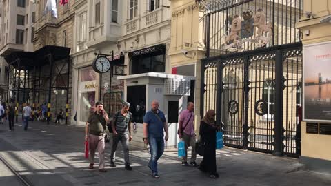 The streets of Istanbul