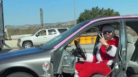 Santa Drives A Beater