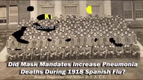 Only the Vaxxed died during The Spanish Flu Plandemic 1918