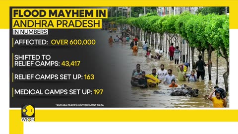 Andhra Pradesh, Telangana floods: Drones deployed to distribute relief material | WION