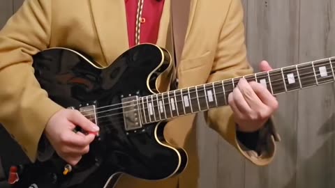 Trent Page's Epiphone es335 pro.