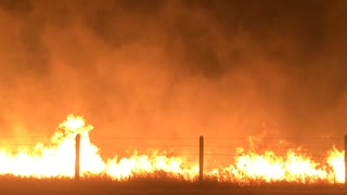 August 2017 Grass Fire somewhere in Southern California